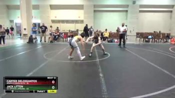 130 lbs Round 4 (6 Team) - Carter DeLosSantos, North Florida Elite vs Jack Litten, U2 Upstate Uprising