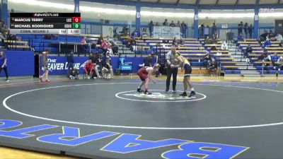 133 lbs Cons. Round 2 - Michael Rodrigues, Cloud County Community College vs Marcus Terry, Labette Community College