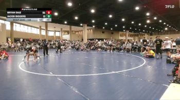126 lbs Cons. Round 2 - Bryan Diaz, Dalton vs Jacob Biggers, Cleburne County