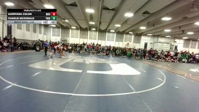 115 lbs Cons. Round 2 - Audryana Colon, Mesa Ridge vs Charlie McDonald, Thunderridge