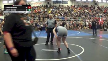 172 lbs Round 1 - Ciarra Binning, West Clermont vs Abbey Enders, Olentangy Berlin