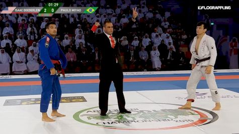 Isaac Doederlein Discusses Controversial Match With Paulo Miyao at World Pro