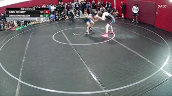 126 lbs Quarterfinal - Cory Schimpf, Faith Lutheran vs Christian Deleon, Basic