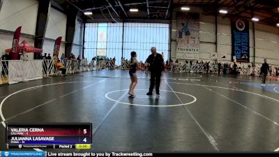 80 lbs Rd# 8 -10:15am Saturday - Lanaia Selig, POWA vs Jill Vollhardt, Cali Pink