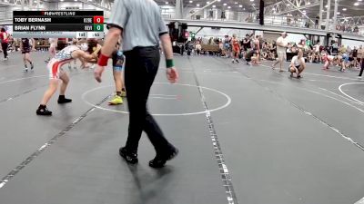 100 lbs Semis (4 Team) - Toby Bernash, U2 Brawler Elite vs Brian Flynn, Revival