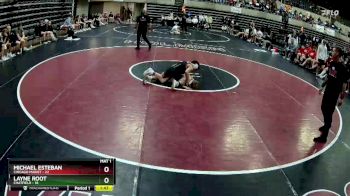 127 lbs Round 1 (4 Team) - Michael Esteban, Chicago Marist vs Layne Root, Chatfield