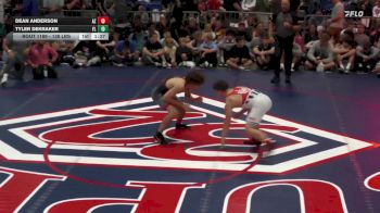 138 lbs Semifinal - Dean Anderson, AZ vs Tyler Dekraker, FL