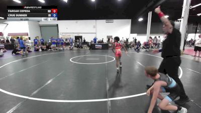 80 lbs Faroah Cepeda, Rhode Island Blue vs Crue Sumner, Oregon
