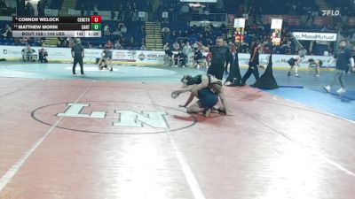 144 lbs Consi Of 8 #1 - Connor Welock, Central Catholic vs Matthew Morin, Canton