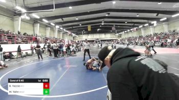 116 lbs Consi Of 8 #2 - Bryce Yazzie, Rez WC vs Miles Yahn, Western Slope Elite