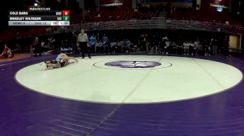 150 lbs Quarters & 1st Wb (16 Team) - Bradley Wiltbank, Crismon High School vs Cole Barg, Norfolk