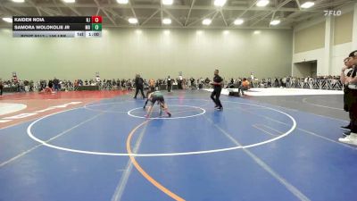 106 lbs Consi Of 64 #2 - Kaiden Noia, NJ vs Samora Wolokolie Jr, MD