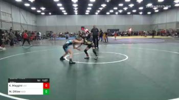 82 lbs Quarterfinal - Kaiya Maggini, Usa Gold vs Malia Ottow, Ascend Wrestling Academy