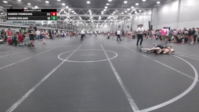 120 lbs Round 2 (6 Team) - Caden Boland, Wayne Danger vs Kaiden Pomranig, Steller Trained Greedo