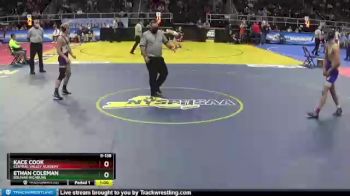 II-138 lbs Cons. Semi - Ethan Coleman, Bolivar-Richburg vs Kace Cook, Central Valley Academy