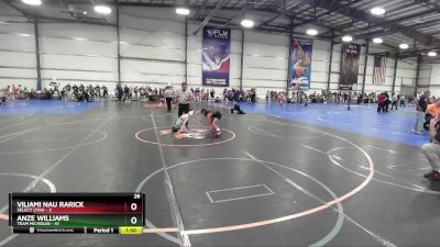 84 lbs Rd# 5- 3:45pm Friday Final Pool - Anze Williams, Team Michigan vs Viliami Nau Rarick, SELECT Utah