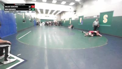 126 lbs Cons. Round 3 - Julian Sanchez, Imperial vs Ben Esparza, Esperanza