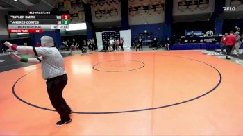 149 lbs Quarterfinal - Andres Cortes, Averett vs Taylor Smith, Washington & Jefferson