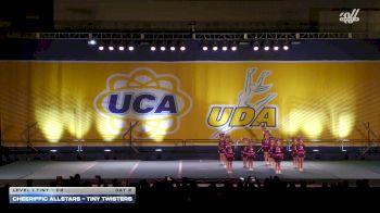 Cheeriffic Allstars - Tiny Twisters [2025 L1 Tiny - D2 Day 2] 2025 UCA Sevierville Showdown