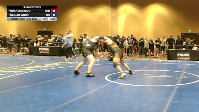 215 lbs Semis - Noah Acevedo, PCWC vs Kasjan Wnuk, Southside