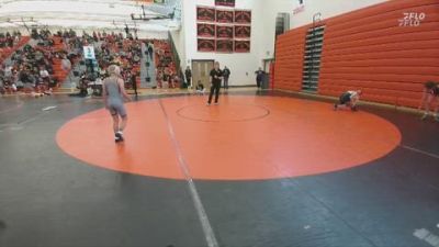 91 lbs Round 5 - Halen Lahoe, Thermopolis Middle School vs James Frimml, Worland Middle School