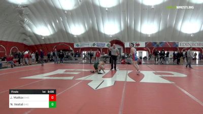 157 lbs Final - Jaden Mattox, Ohio State vs Nick Vestal, Ohio Univ