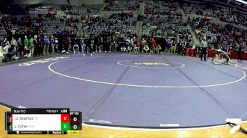 106 lbs Quarterfinal - Julianna Ocampo, Fort Wayne Snider vs Joey Cline, Yorktown