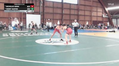 152 lbs Consolation - Nicholas Genin, Metrowest United vs Henry Santini, Doughboy Wrestling Club