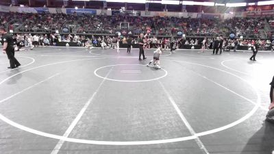 67 lbs Quarterfinal - Garrett Smith, King Select vs Cooper Howell, Poteau Youth Wrestling Academy