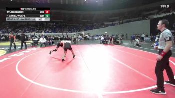 4A Boys 150 lbs Cons. Round 1 - Daniel Wolfe, Scappoose Boys vs Tyler Kenton, Molalla Boys
