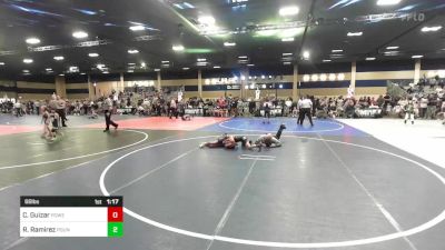 66 lbs Rr Rnd 3 - Camiel Guizar, Powerline WC vs Riley Ramirez, Pounders WC