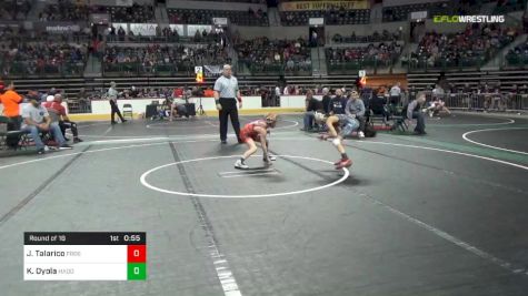 80 lbs Round Of 16 - Jake Talarico, Frost Gang vs Kyle Oyola, Haddonfield