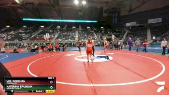 135 lbs Champ. Round 2 - Veil Foreman, Star Valley vs Katerina Bruhova, Natrona County