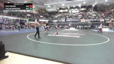 115 lbs Quarterfinal - Mya Trevino, Russell HS vs Kallan Rothchild, WaKeeney-Trego Community HS/Quinter HS