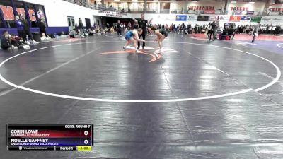 160 lbs Cons. Round 7 - Noelle Gaffney, Unattached Grand Valley State vs Corin Lowe, Oklahoma City University