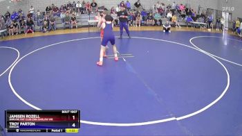 130 lbs Quarterfinal - Jamisen Rozell, Barlow Mat Club (DBA Barlow Wr vs Troy Parton, Irrigon