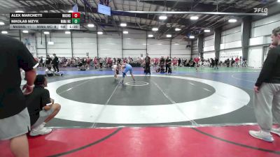 132 lbs Rr Rnd 3 - Alex Marchetti, Mat Assassins Silver - HSB vs Nikolas Mzyk, MICHIGAN MAFIA WC - HSB