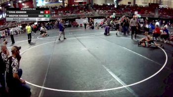 80 lbs Cons. Round 2 - Titus Johnson, Beatrice Wrestling Club vs Weston Kreber, Rocket Wrestling Club / RWC