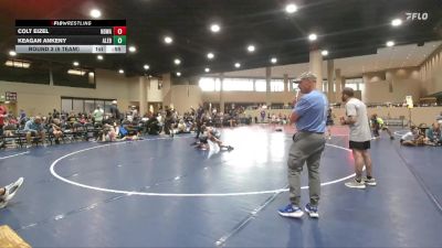 75 lbs Round 3 (6 Team) - Keagan Ankeny, Alabama Elite Blue vs Colt Eizel, North Desoto Wrestling Academy