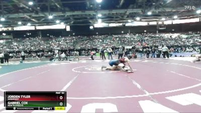 190 lbs Semifinal - Gabriel Cox, New Plymouth vs Jorden Tyler, Sandpoint