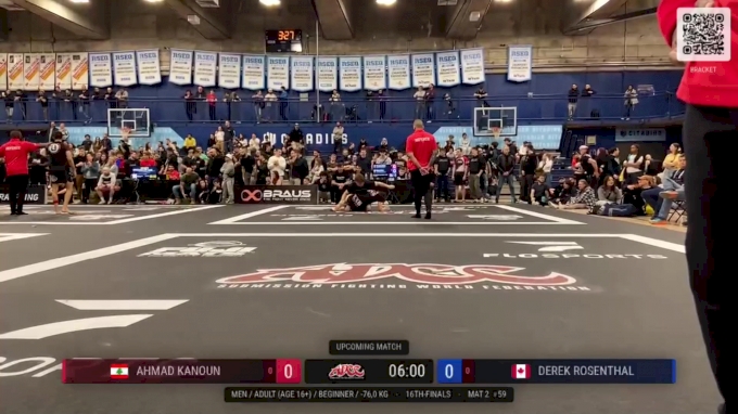 Ahmad Kanoun vs Derek Rosenthal 2024 ADCC Montreal Open