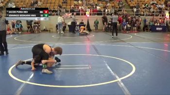 100 lbs Cons. Round 3 - Jacob Puma NE3, Donahue Wrestling Academy vs Jennings Bednarki NW3, Fairbanks