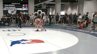 48 kg 3rd Place Match - Silas Dietrich, Steller Trained Wrestling vs Noah Desmond, Ascender Elite