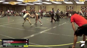 125 lbs Quarterfinals (8 Team) - LUCAS FYE, Keystone Crush vs Ryan Mitchell, Mat Assassins