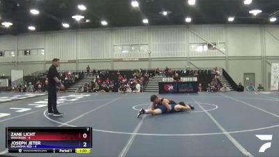 152 lbs Placement Matches (16 Team) - Zane Licht, Wisconsin vs Kody Routledge, Oklahoma Red