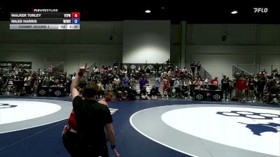 70 lbs Champ. Round 1 - Walker Turley, Virginia Team Predator Wrestling Club vs Miles Harris, Western Colorado Wrestling Club