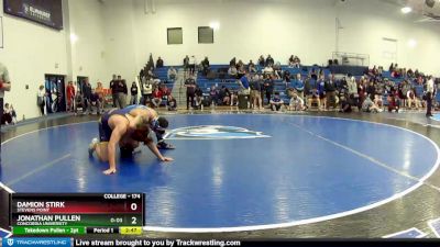 174 lbs Cons. Round 3 - Jonathan Pullen, Concordia University vs Damion Stirk, Stevens Point