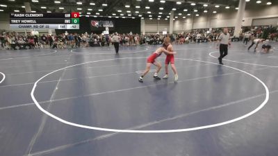 96 lbs Champ. Rd Of 32 - Trey Howell, Raw Wrestling Club vs Kash Clementi, Gladiators Academy Wrestling