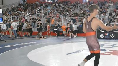 150 lbs Champ. Round 1 - Peyton Cox, Illinois vs Tristan OKelley, Ohio