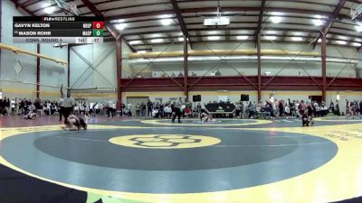 144 lbs Cons. Round 5 - Gavyn Kelton, Notre Dame-Green Pond vs Mason Rohr, Massillon Perry